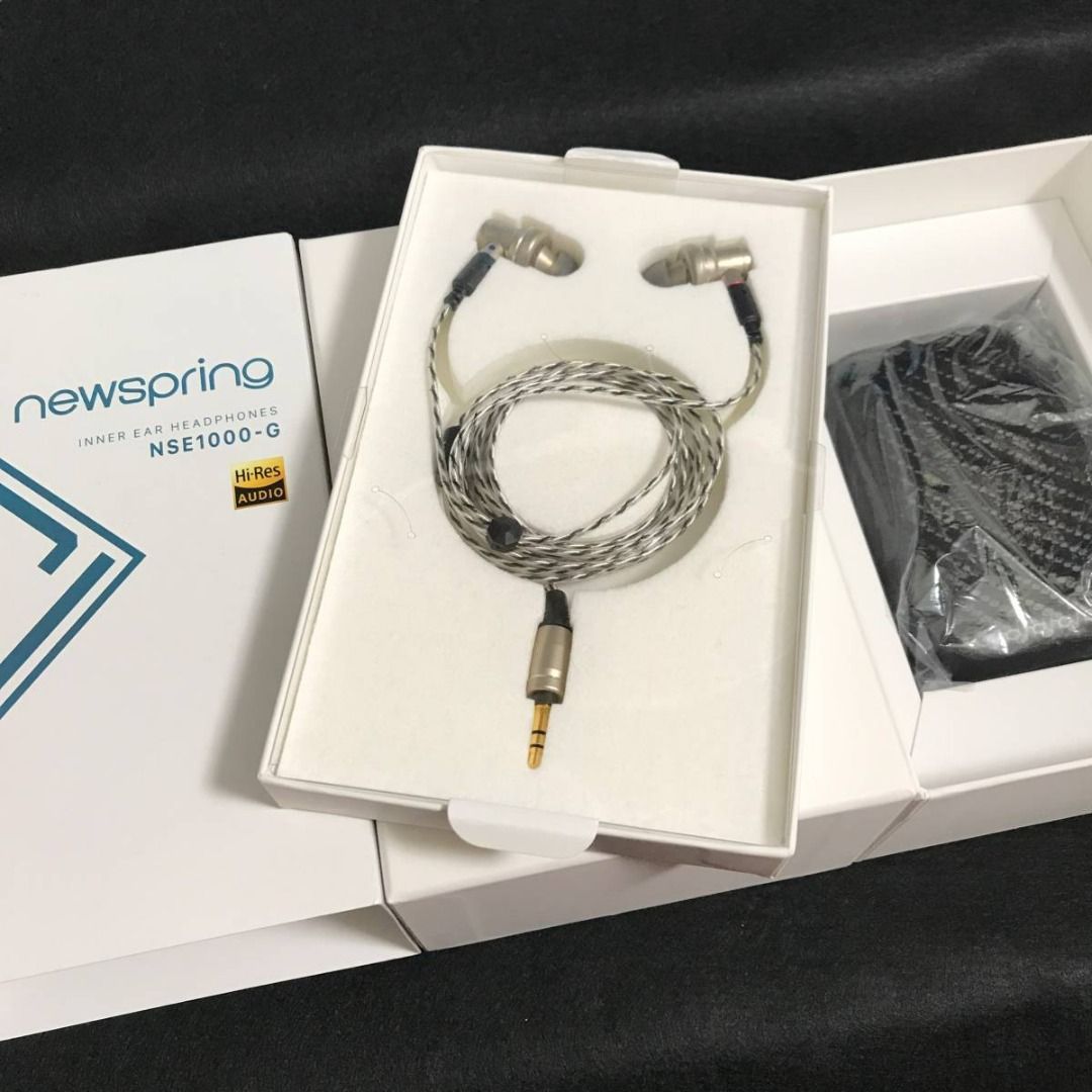 Nittoku 入耳式耳機newspring [NSE1000-G] 05033, 音響器材, 耳機