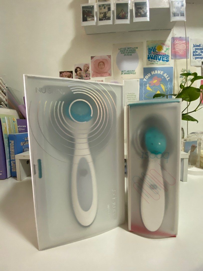 Authentic NU Skin ageLOC LumiSpa and NU ageLOC boost (Category: Face Care) located in Caloocan City. Submitted by alyssg (Listing ID 1220145003, Image 1). Description: — authentic NU Skin ageLOC LumiSpa but without the LumiSpa Cleanser (original price: Php 14,400 — authentic NU Skin ageLOC boost with ageLOC Boost Activating Treatment (original price: Php 21,500 + Php 4,400 = 25,900) — selling both of these for only Php 15,000 — with bar codes — s