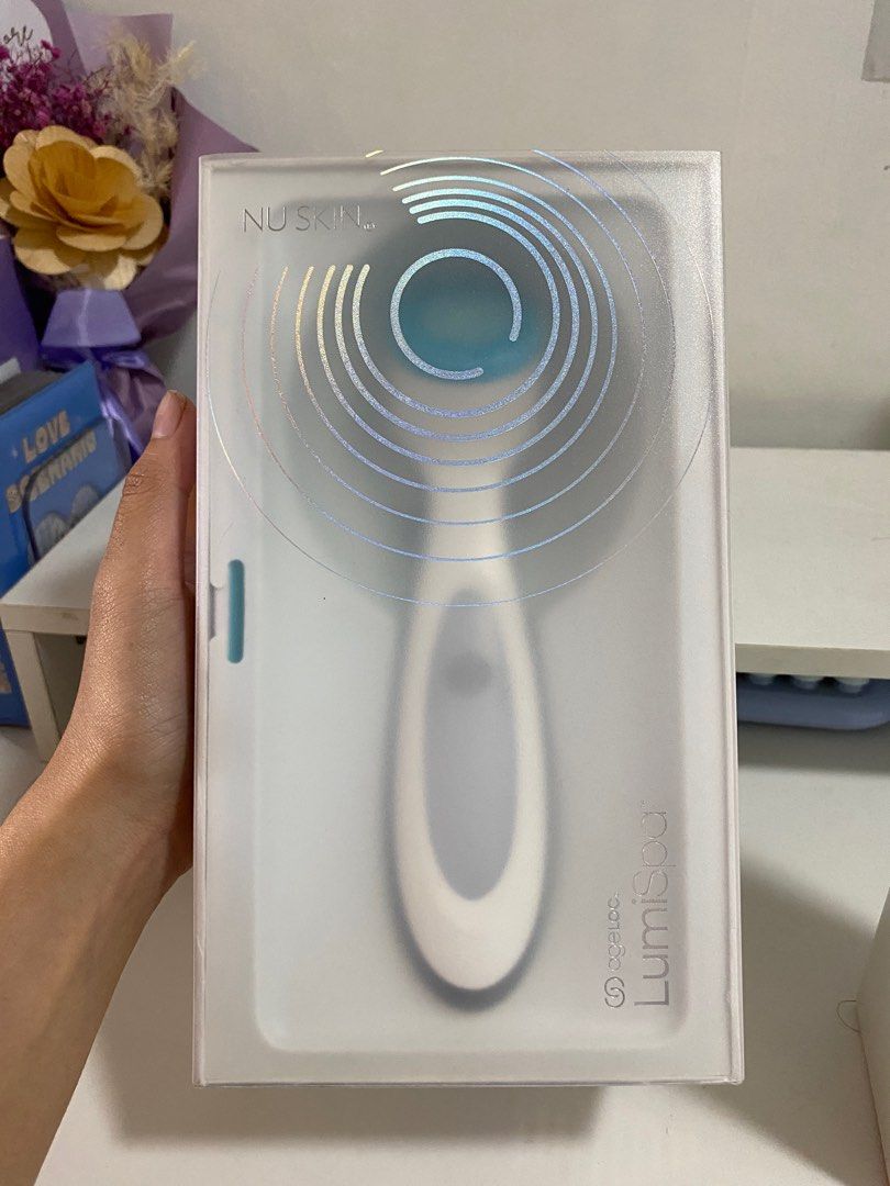 Authentic NU Skin ageLOC LumiSpa and NU ageLOC boost (Category: Face Care) located in Caloocan City. Submitted by alyssg (Listing ID 1220145003, Image 2). Description: — authentic NU Skin ageLOC LumiSpa but without the LumiSpa Cleanser (original price: Php 14,400 — authentic NU Skin ageLOC boost with ageLOC Boost Activating Treatment (original price: Php 21,500 + Php 4,400 = 25,900) — selling both of these for only Php 15,000 — with bar codes — s