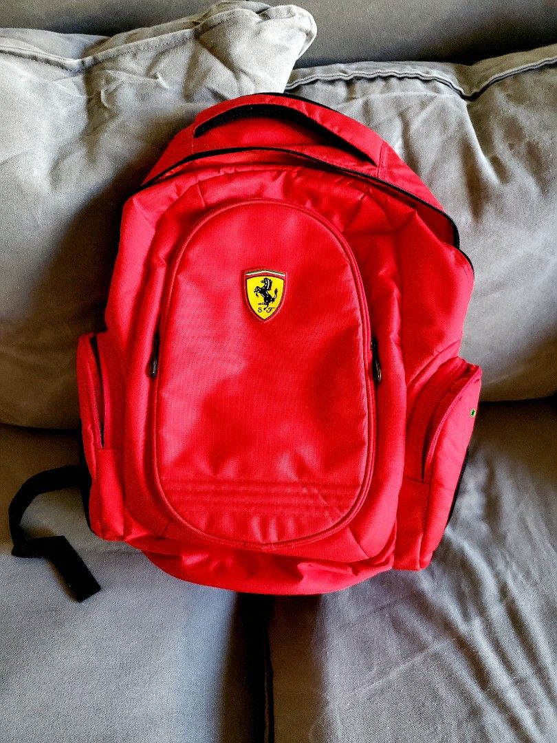 Buy Ferrari Scuderia New Simple Version Backpack 15