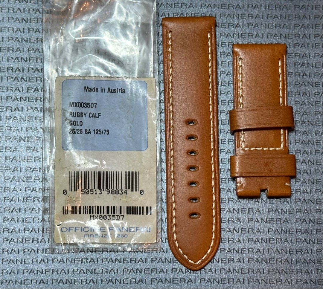 Original panerai straps sale