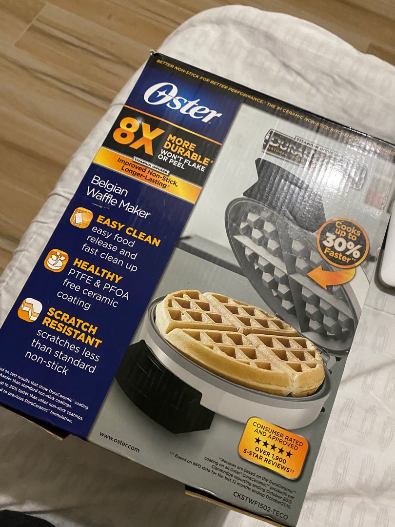 OSTER WAFFLE MAKER on Carousell
