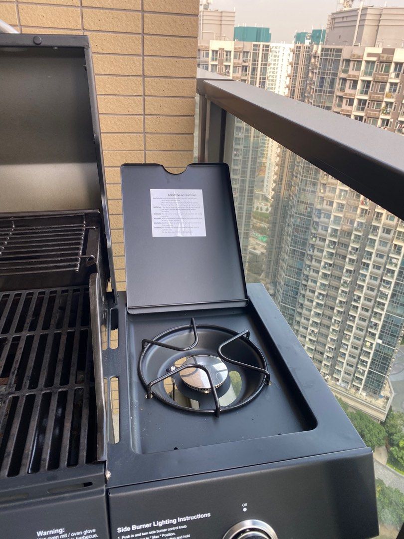 Outdoor barbecue grill+ gas installed, 傢俬＆家居, 戶外家具 - Carousell