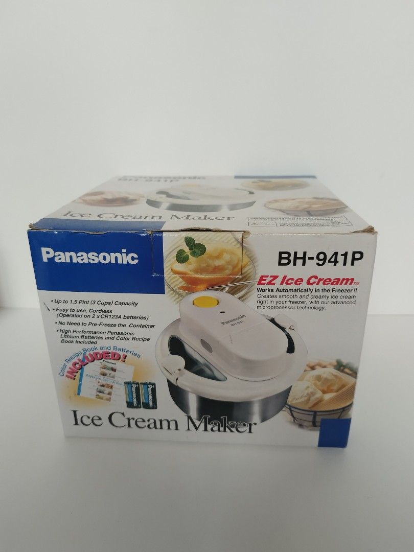 Panasonic ice cream maker hot sale