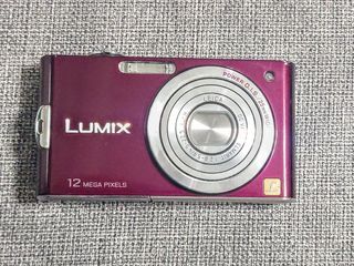 PANASONIC LUMIX DMC-FX65 紫紅色 CCD 小紅書
