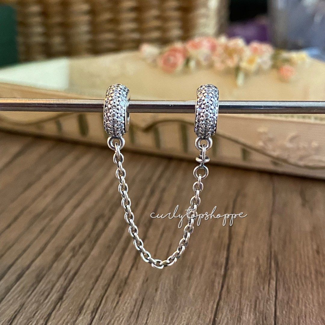 Pandora Pave Inspiration Safety Chain