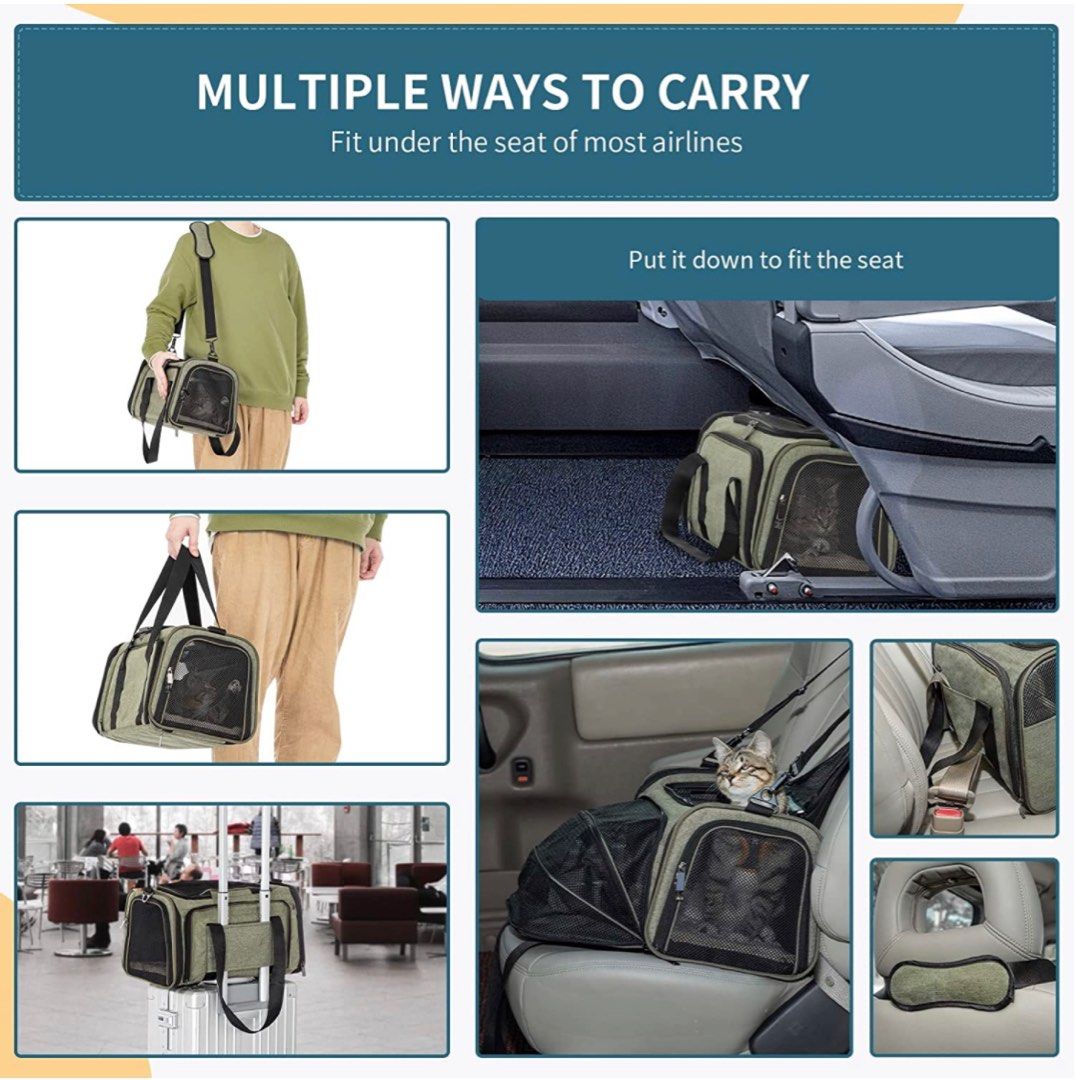 Pet carrier expandable (S) Petsfit, Pet Supplies, Homes & Other Pet