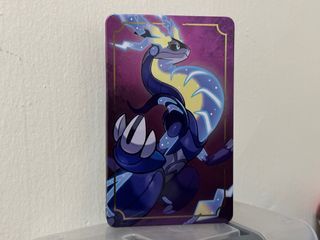 Pokemon Violet Steel Book Case