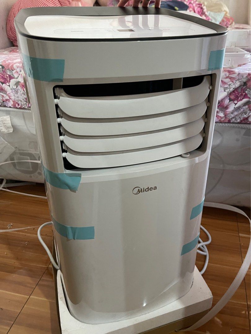 Portable AIRCON MIDEA BRAND NEW 1HP, TV & Home Appliances, Air Conditioning and Heating on Carousell