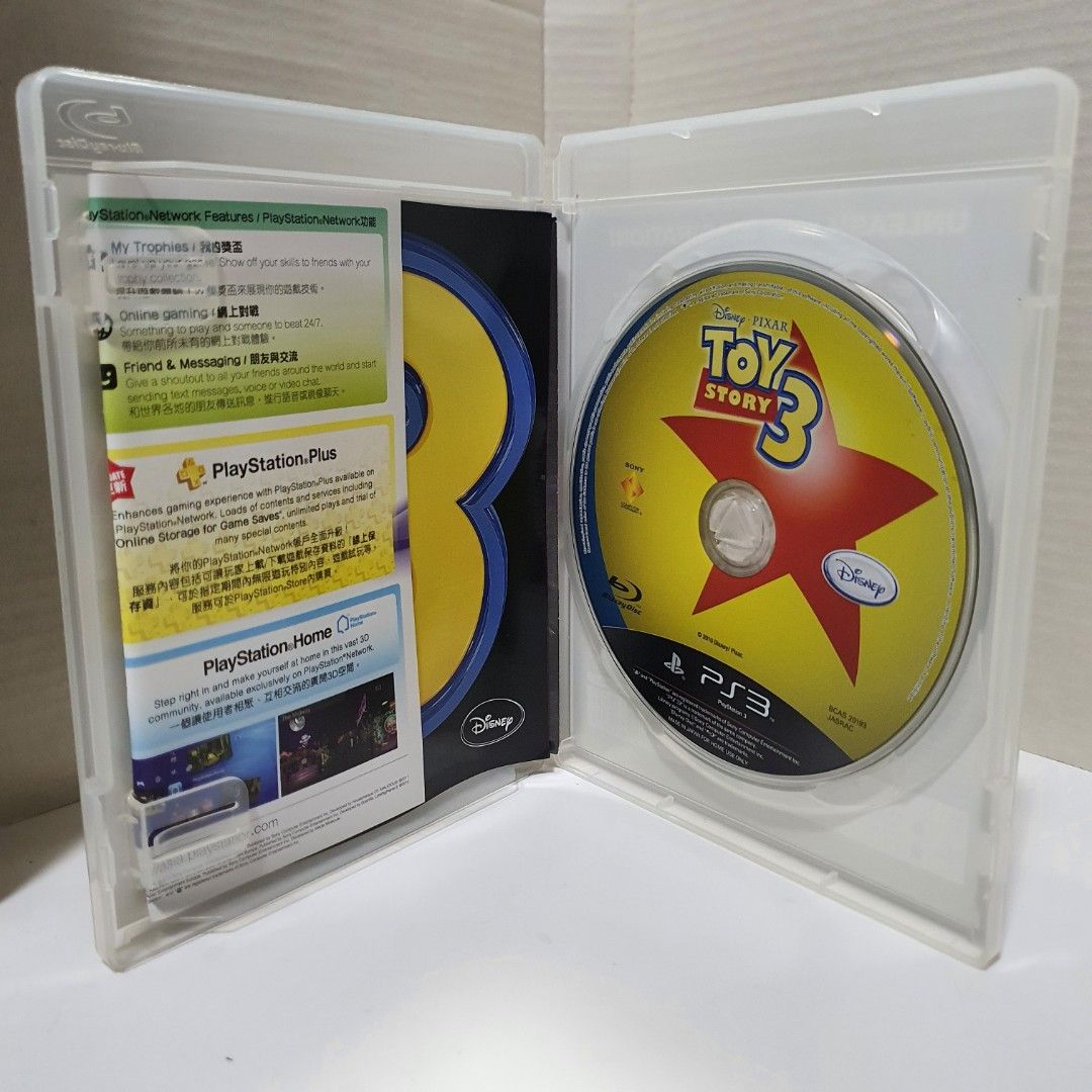 PS3 Games Toy Story 3 R3 English Action Adventure Cartoon RPG Kid