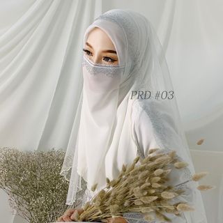 Purdah Nikah Off White