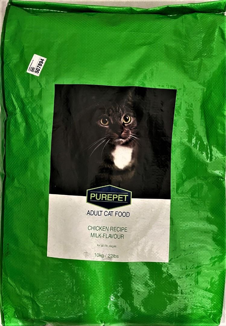 Purepet cat food 10kg discount