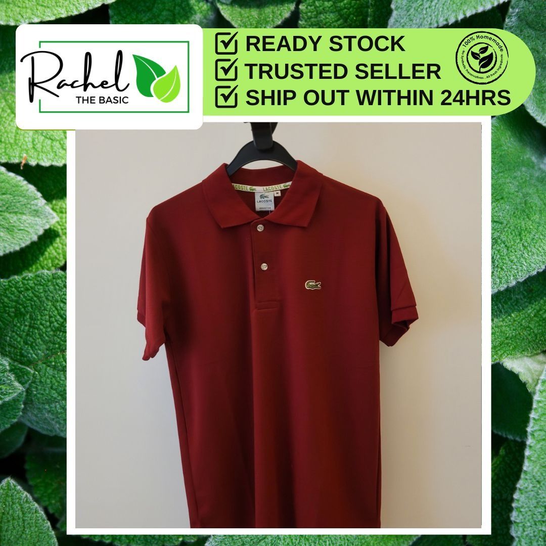 Polo clearance lacoste marron