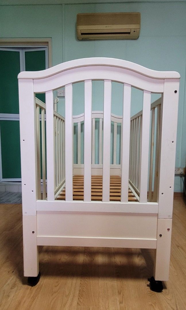 Regine cot convertible to Toddler bed, Babies & Kids, Baby Nursery