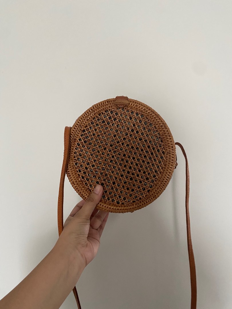 Rattan bag new arrivals circle