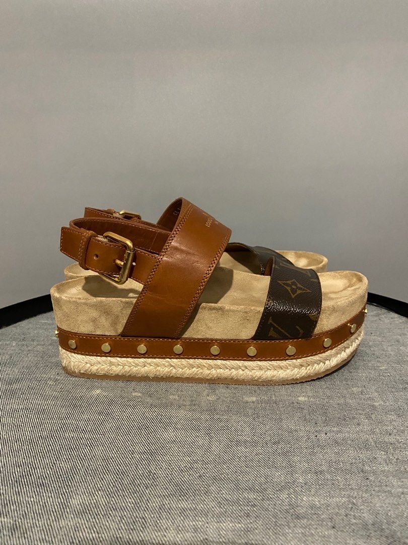 Real louis vuitton discount sandals