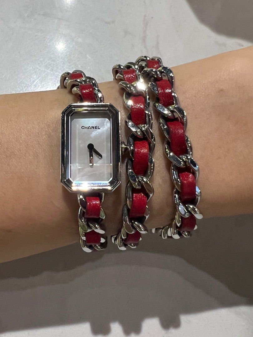 Chanel premiere chain best sale watch