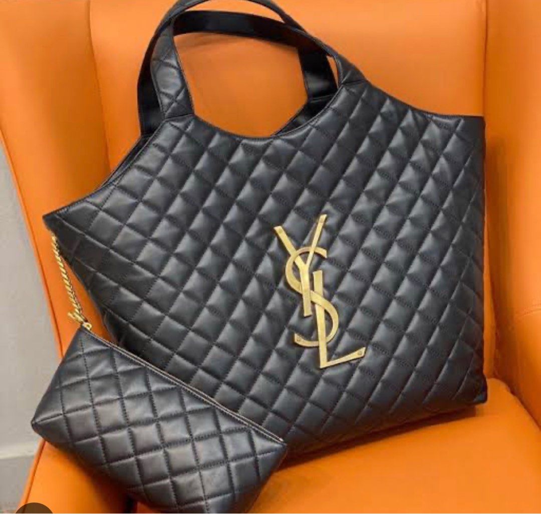 Ysl icare Small, Luxury, Bags & Wallets on Carousell