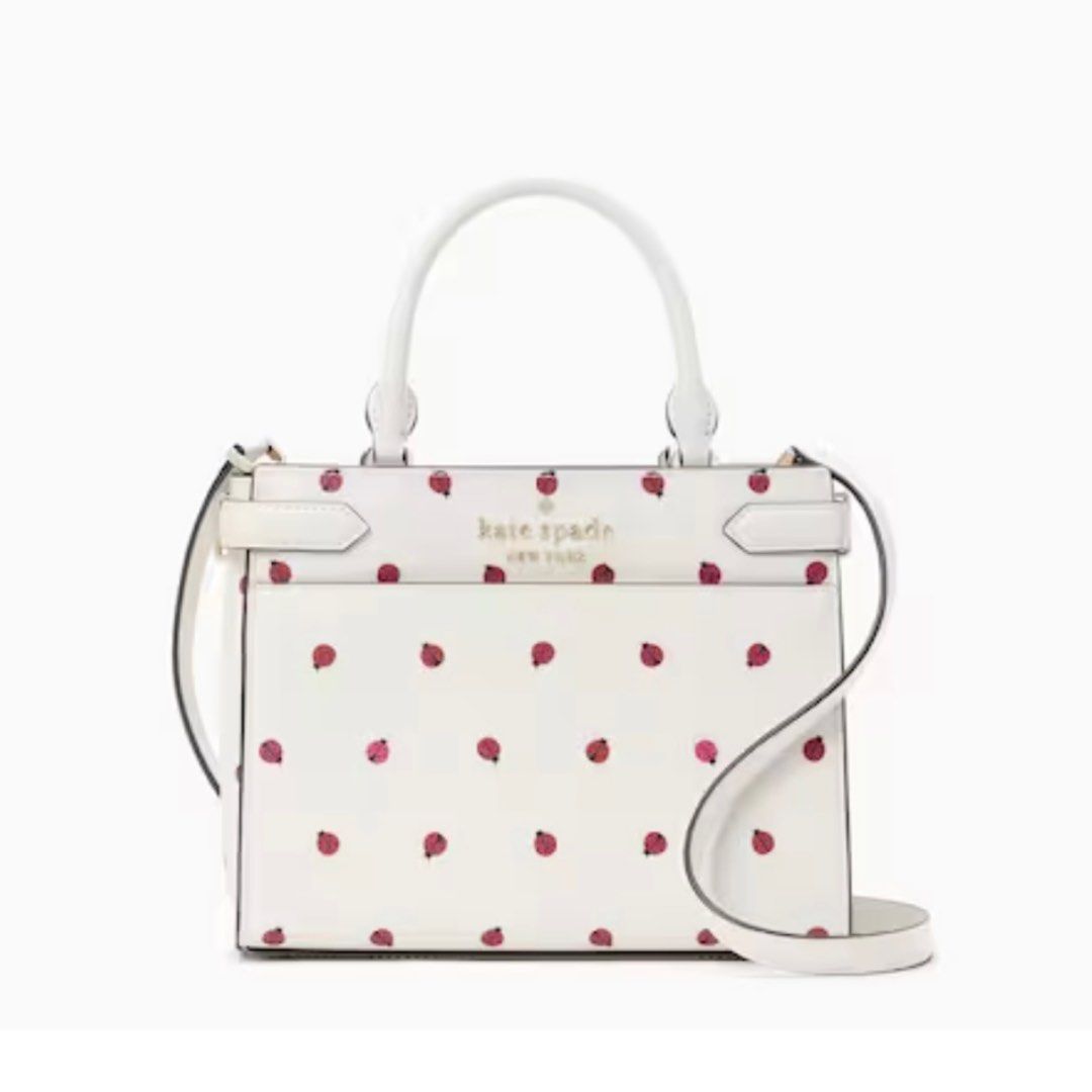 Kate Spade Staci Crossbody (White), Women's Fashion, Bags & Wallets, Cross-body  Bags on Carousell