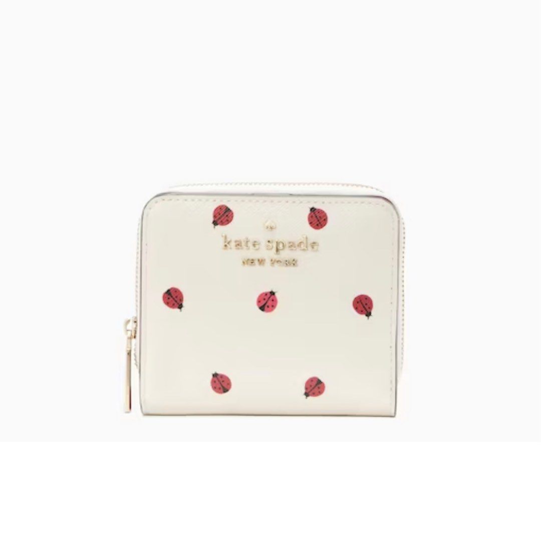 Kate spade ladybug wallet deals