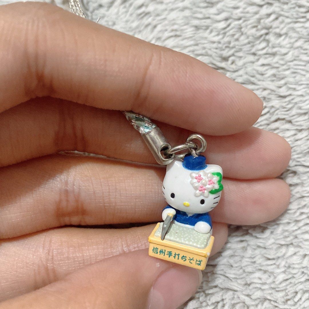 Sanrio HELLO KITTY GOTOCHI Keychain Strap Mascot Charm Japan