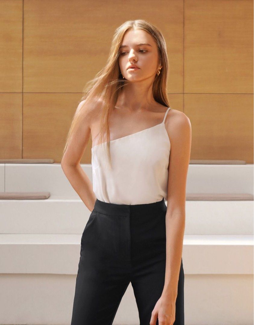 Saturday Club Single Strap Top Women s Fashion Tops Sleeveless