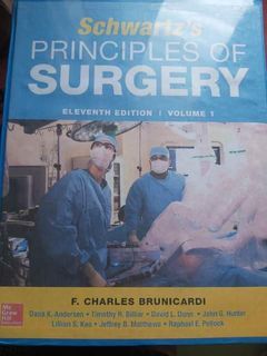 Schwartz principle of surgery 11th ed , vol 1 and 2  and 3