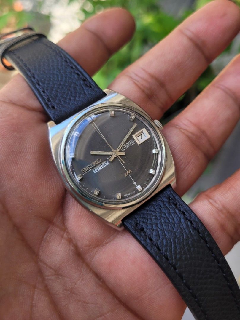 Seiko Lordmatic LM 5606-7050 Rare Day Date Version Serviced, Men's Fashion,  Watches & Accessories, Watches on Carousell