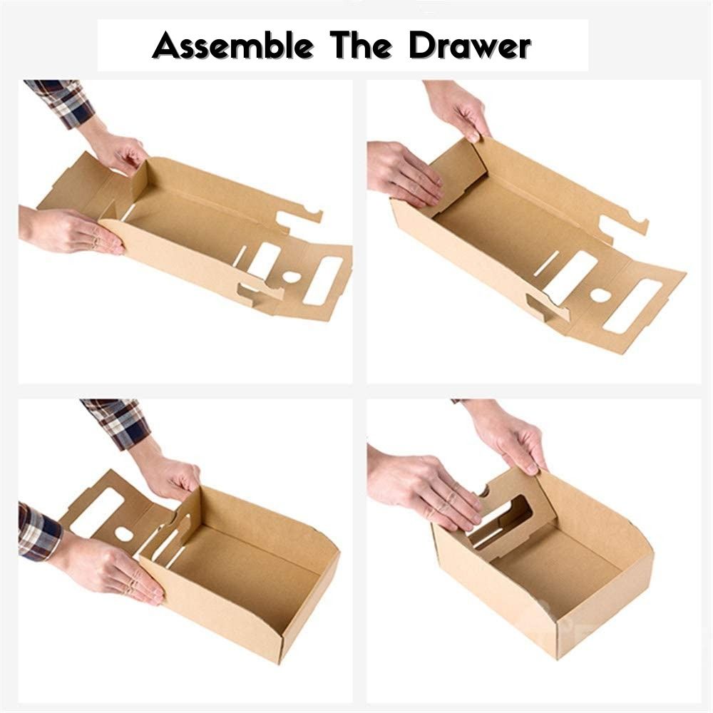 Set of 5 BTO Cardboard Shoe Rack/HDB Shoe Cupboard Stackable Wardrobe ...