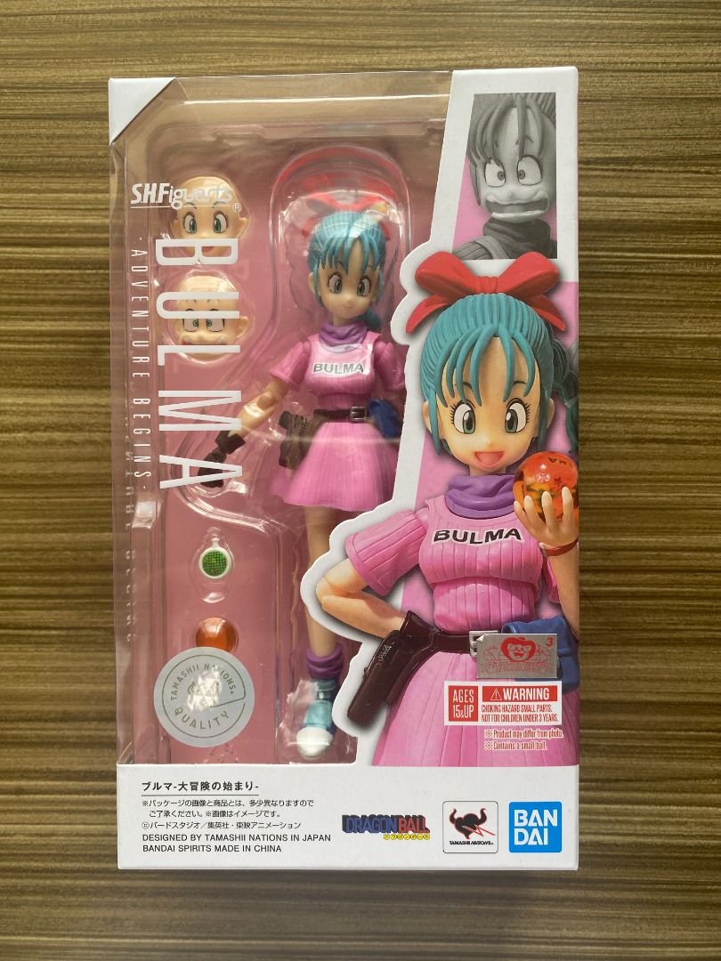 S.H.Figuarts SHF Bulma Adventure Begins, Hobbies & Toys, Toys & Games ...