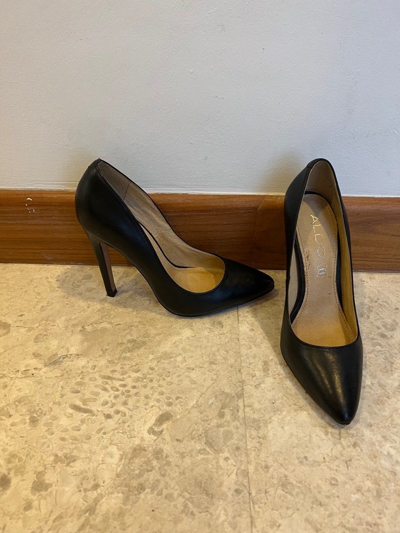 Aldo black cheap pumps