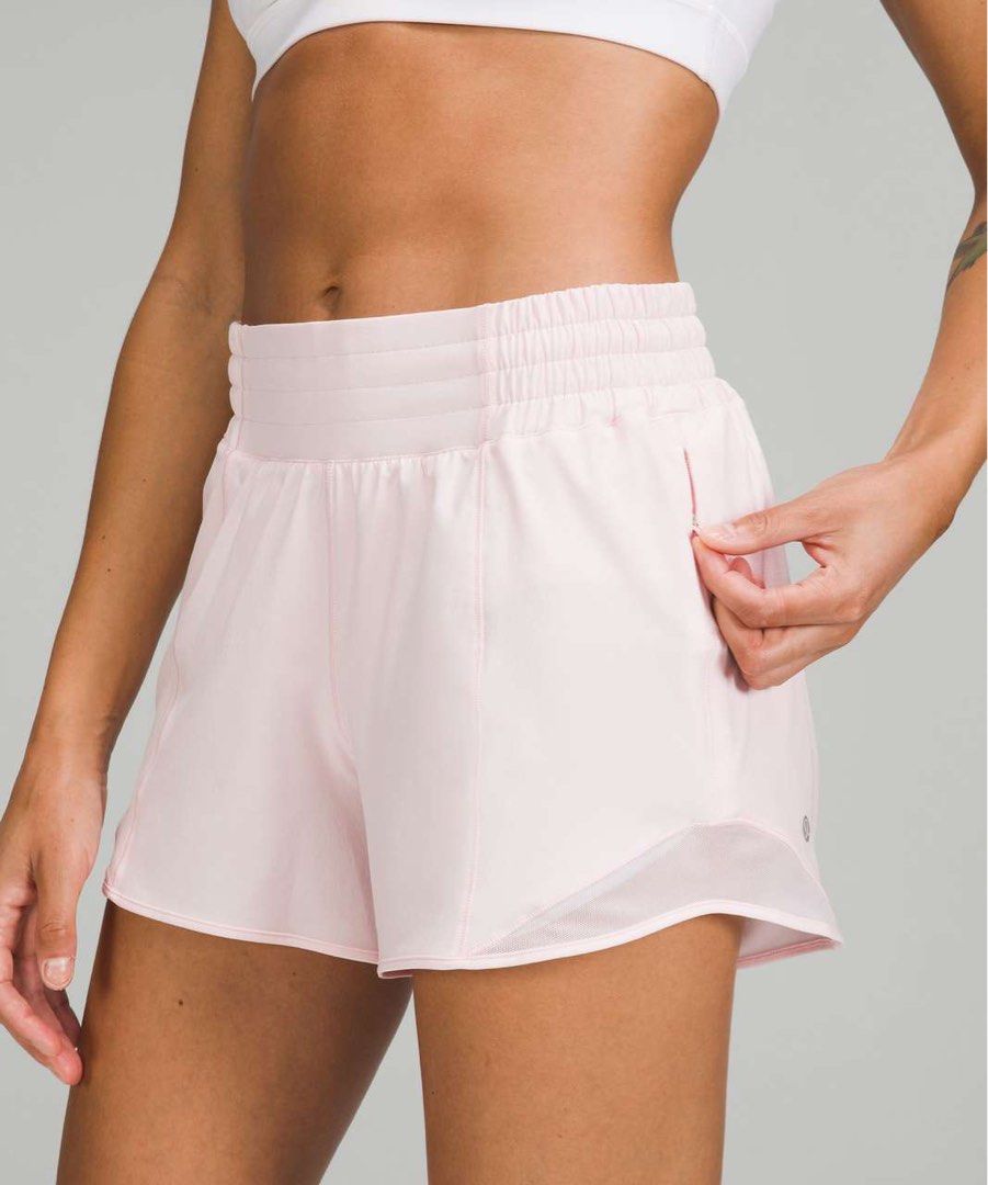 Hotty Hot High-Rise Lined Short 4  Lululemon hotty hot shorts, Neon pink  shorts, Hotty hot shorts