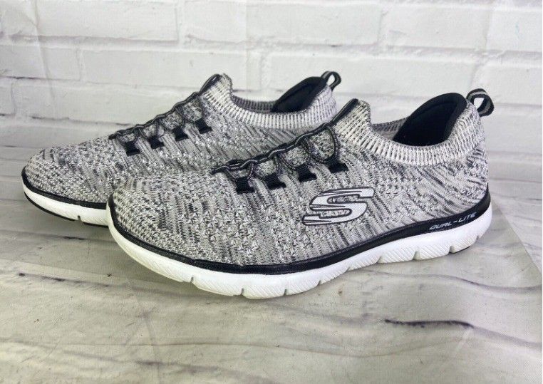 Skechers 12638 wbk hot sale
