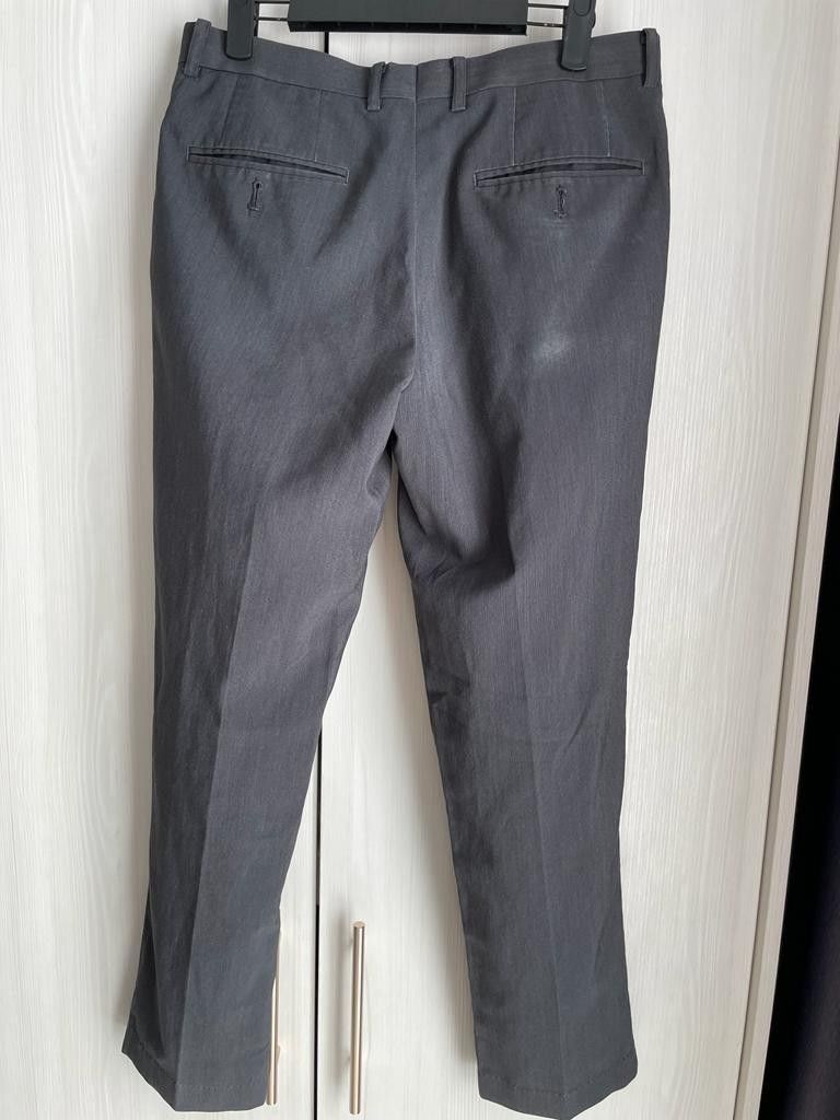 Slack jeans grey, Men's Fashion, Bottoms, Trousers on Carousell