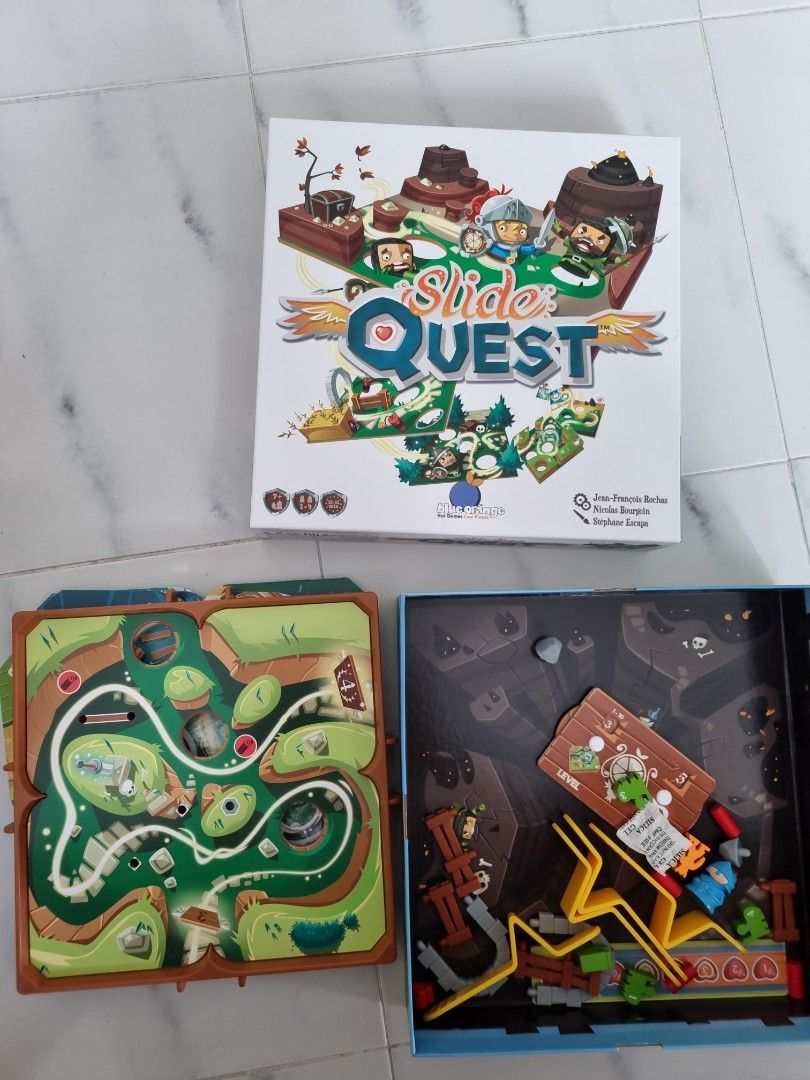 Slide quest board game, Hobbies & Toys, Toys & Games on Carousell