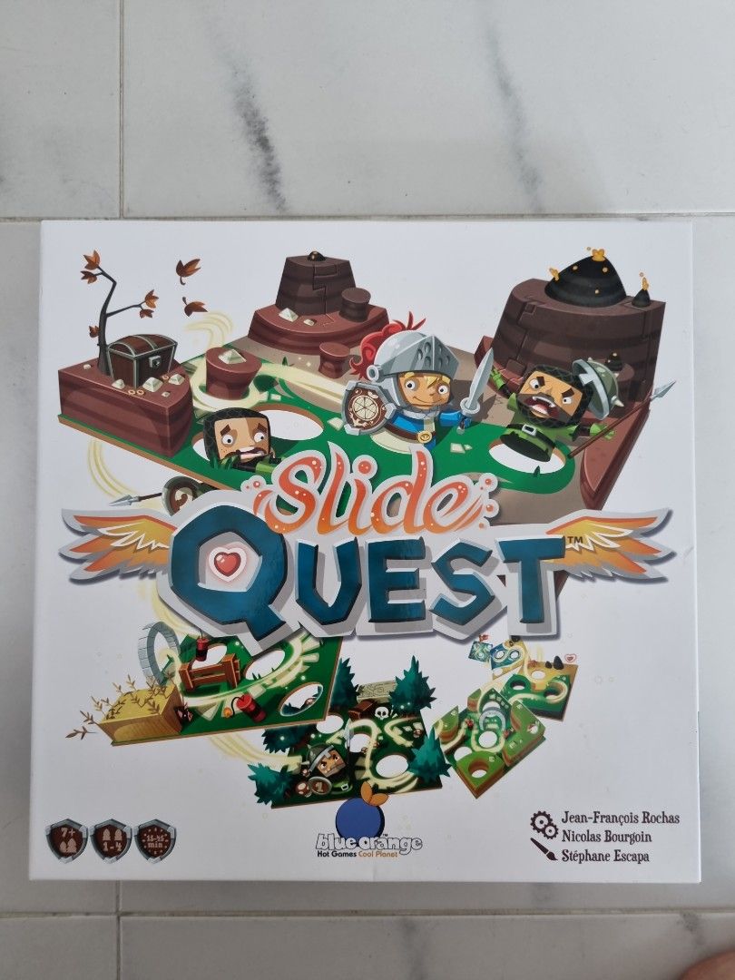 Slide quest board game, Hobbies & Toys, Toys & Games on Carousell