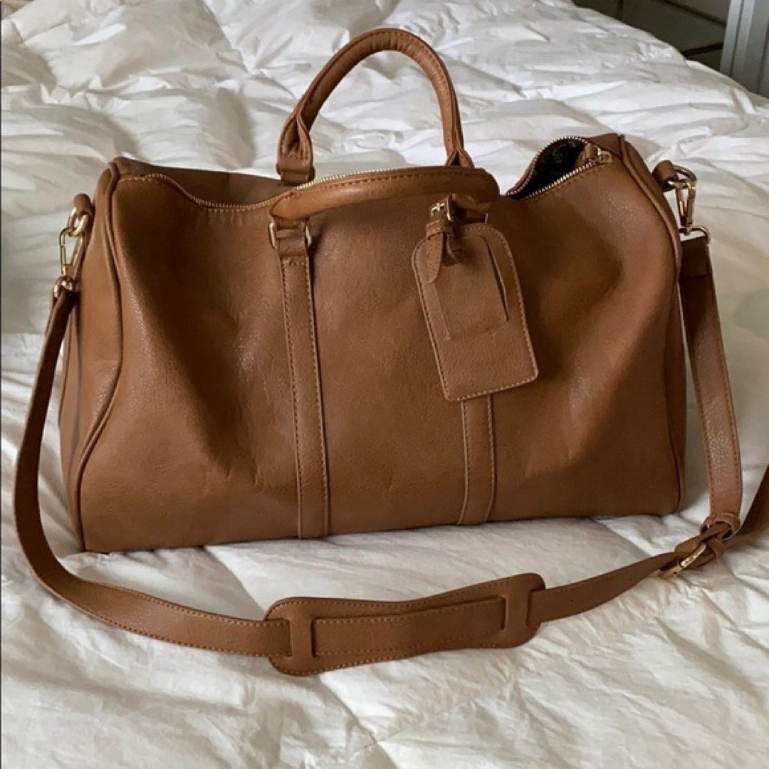 Sole Society Cassidy Weekender Vegan Leather Duffel Bag
