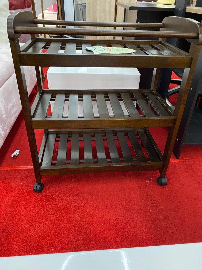 Solid wood rack, Furniture & Home Living, Furniture, Shelves,