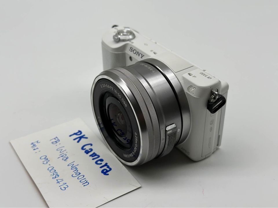 Sony A5100 Mirrorless Camera White, Photography, Cameras on Carousell