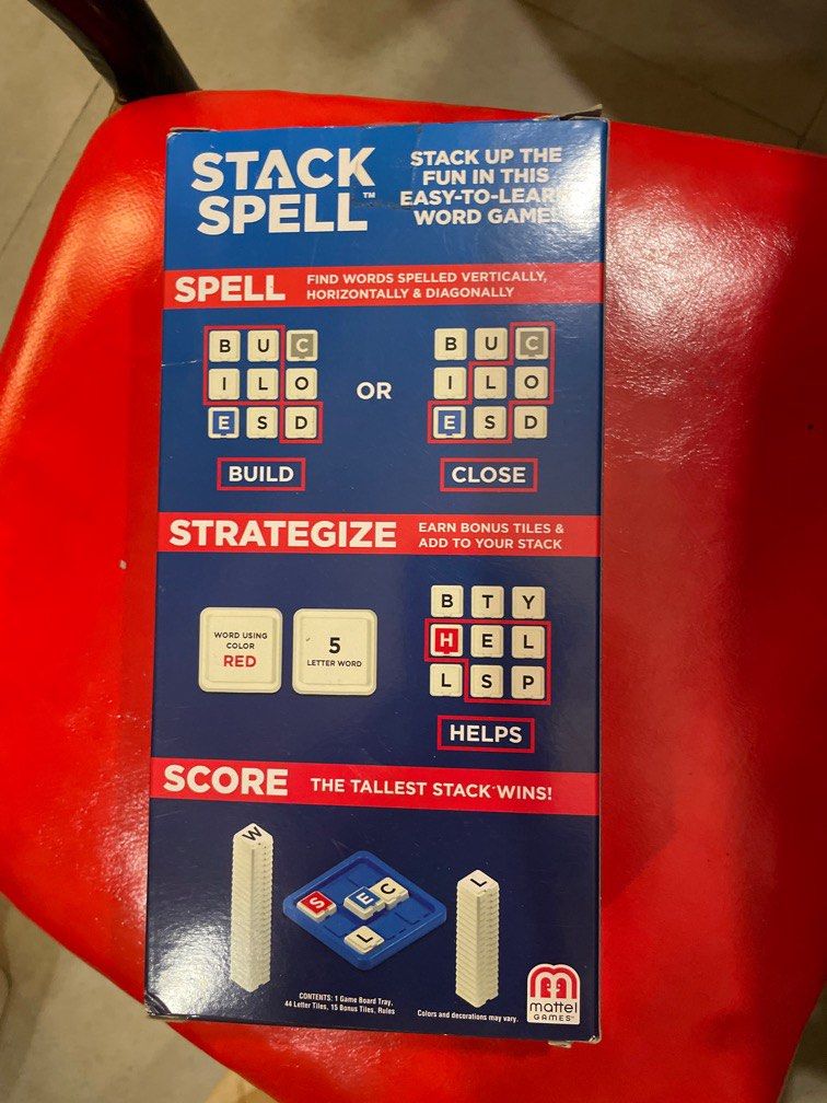 Stack spell for 10 years above, Hobbies & Toys, Toys & Games on Carousell