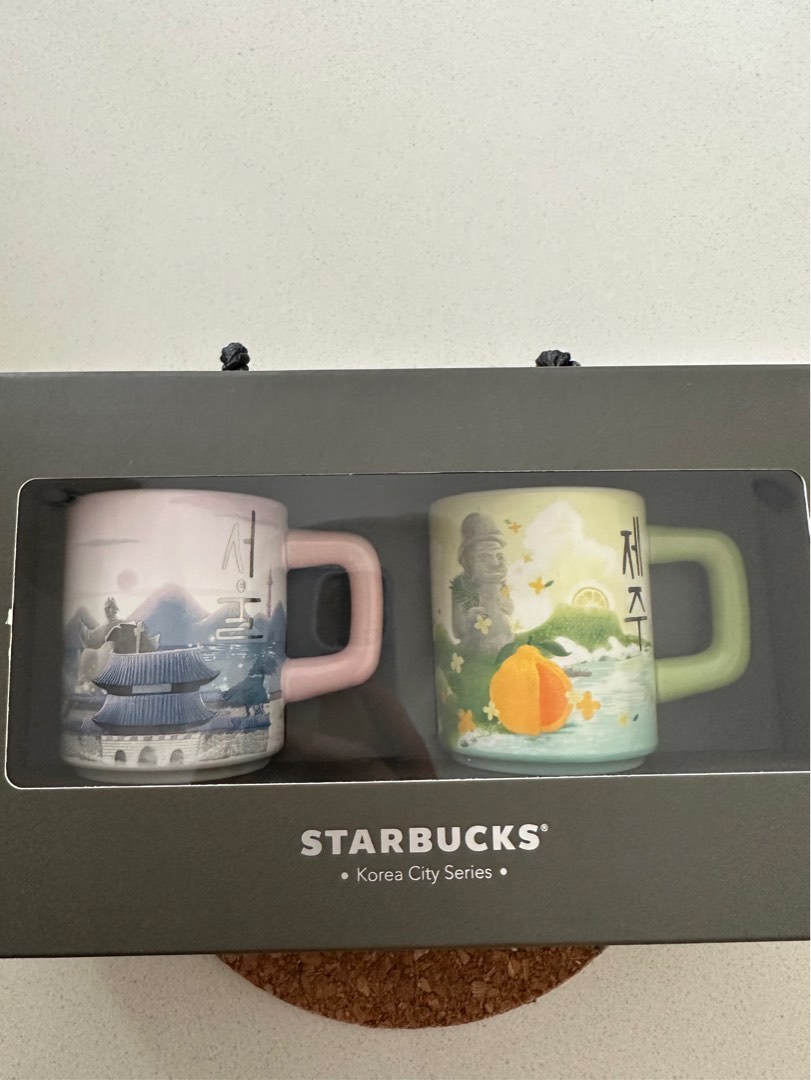 Starbucks Korea Edition Mugs Collection, Furniture & Home Living