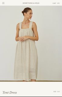 STH Tent Dress in Biscotti
