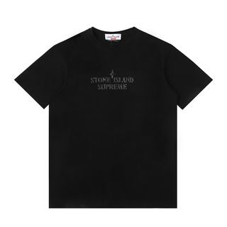 Stone island x supreme For Sale Tshirts Polo Shirts