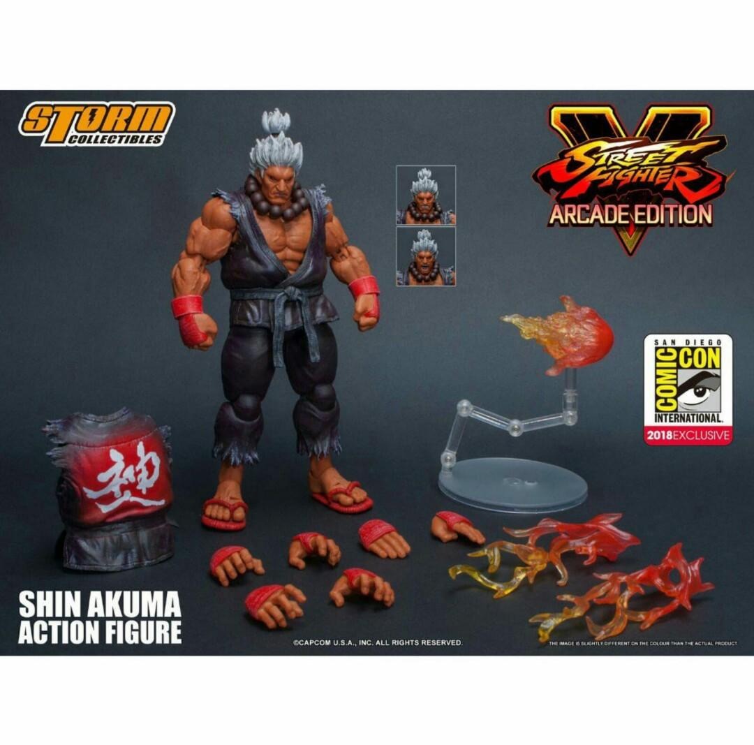 Storm Collectibles 1:12 Scale Action Figure - Street Fighter V - Shin ...