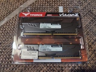 Teamgroup T-Force Vulcan Z DDR4 32GB Kit (2x16GB) 3200MHz CL16 Desktop Memory