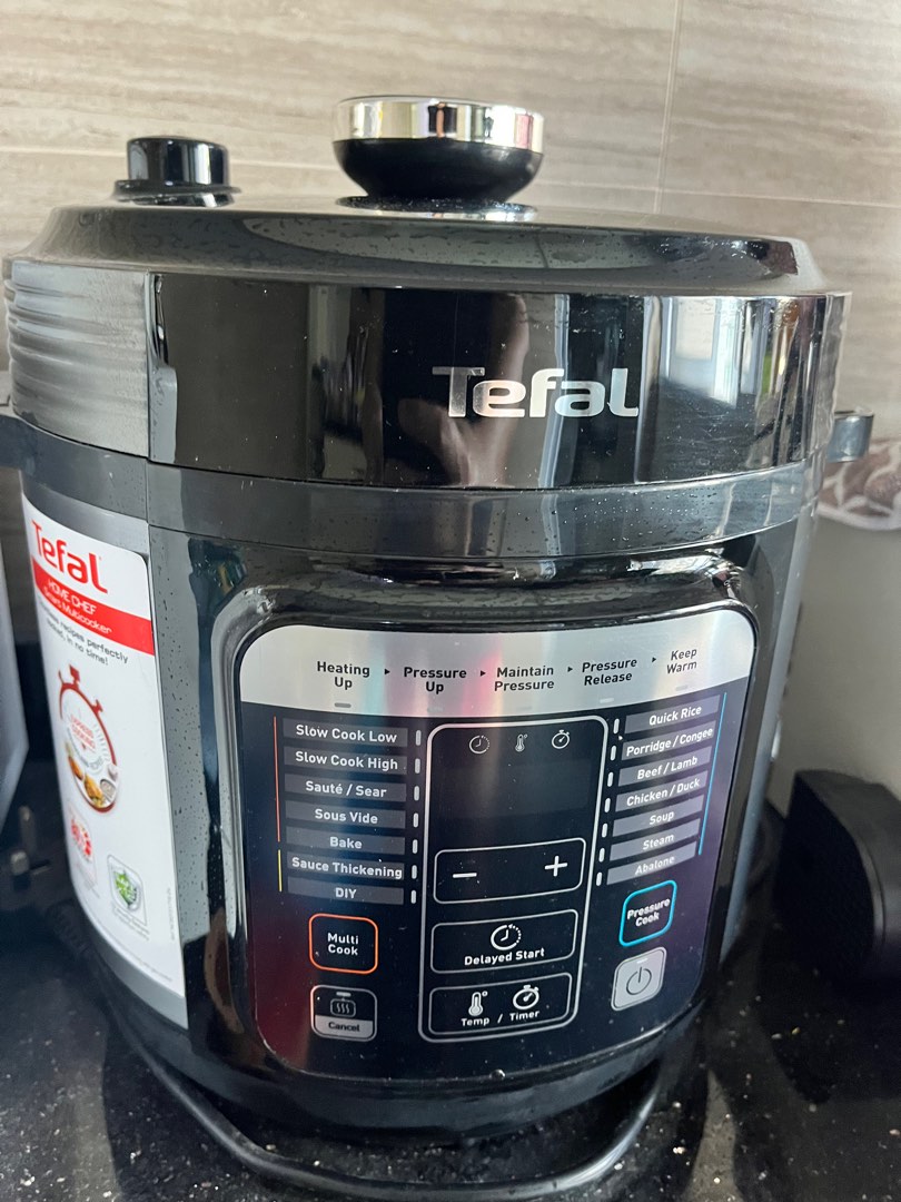 Tefal 6L Home Chef Smart Multicooker CY601, TV & Home Appliances