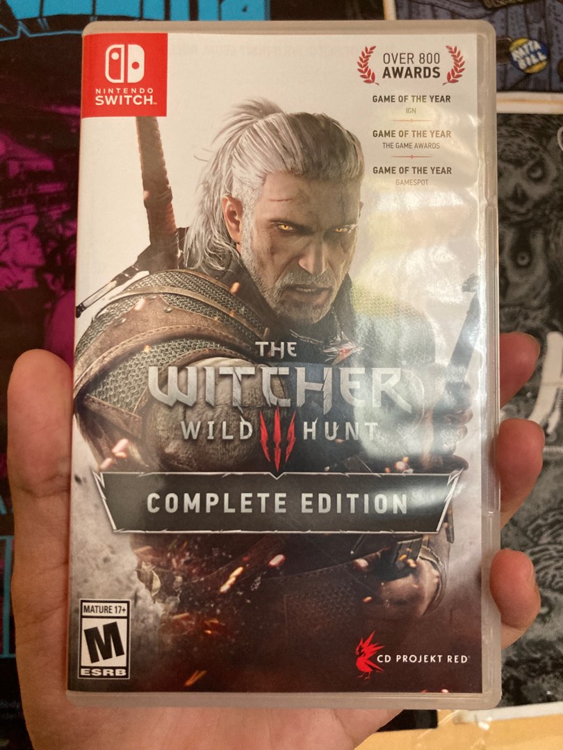 The Witcher Wild Hunt 3 Complete Edition Nintendo Switch Video Game Game Di Carousell 