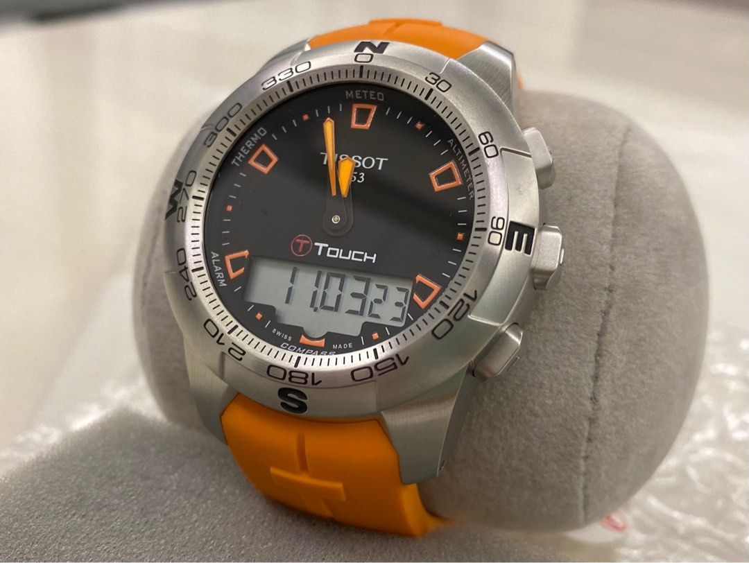 TISSOT T TOUCH II Orange Strap