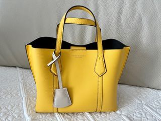 Tory Burch Yellow Saffiano Leather York Buckle Tote Tory Burch