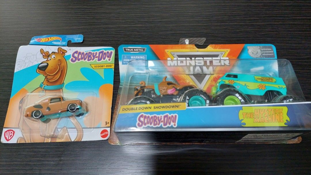 True Metal Hot Wheels Monster Jam Truck Scooby Doo The Mystery Machine Hot Wheels Character